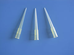 Universal Transparent Plain Micropipette Tips 1000ul (White) - Pack of 500