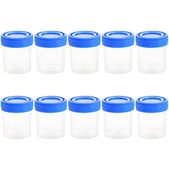 Plastic Transparent Urine Container 30ML Non -Sterilized (Pack of 50)
